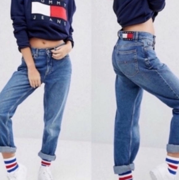 Vintage Tommy Hilfiger Relaxed Jeans Big Flag - Picture 1 of 10